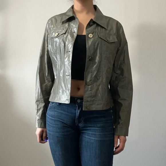 ✨90s  Style Bianca Nygard Women’s Dress Shirt, Size 12 ✨ - Picture 2 of 12